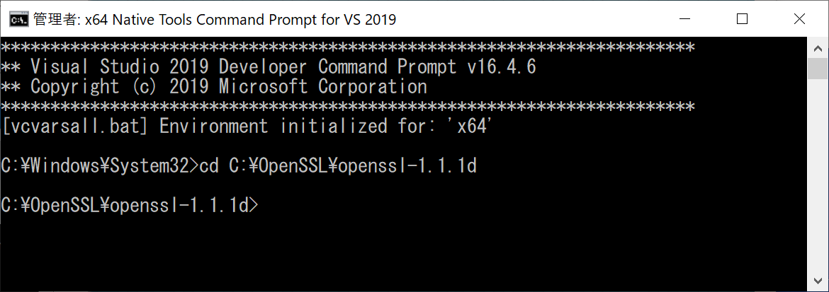カレントディレクトリ